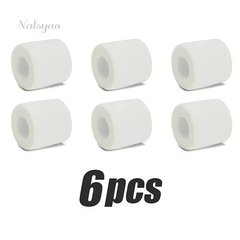 White 5cm Self Adhesive Elastic Bandage Wrap Sports Tape for Knee Ankle Support 1/6/10/15pcs