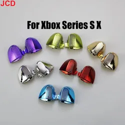 JCD1set For Xbox Series X S XSX XSS Controller Electroplated  RB LB Bumper RT LT Trigger Button Middle Bar Holder Repair Parts