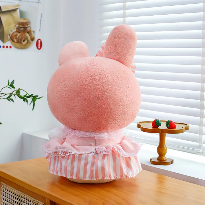 Peluche Sanrio Kawaii Kuromi da 60 cm con fiocco di diamanti Melody bambola di pezza cuscino di cartone animato peluche carino per bambini compleanno regalo di Natale