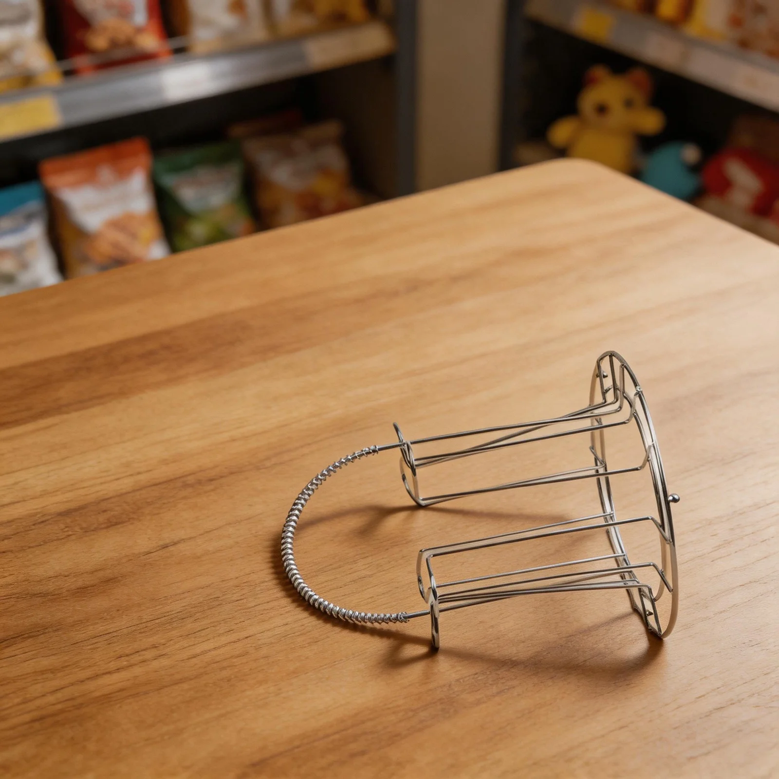 Stainless Steel Cup Storage Rack for Glass Cups Using Inverted Positioning to Promote Faster Drying and Better Visibility