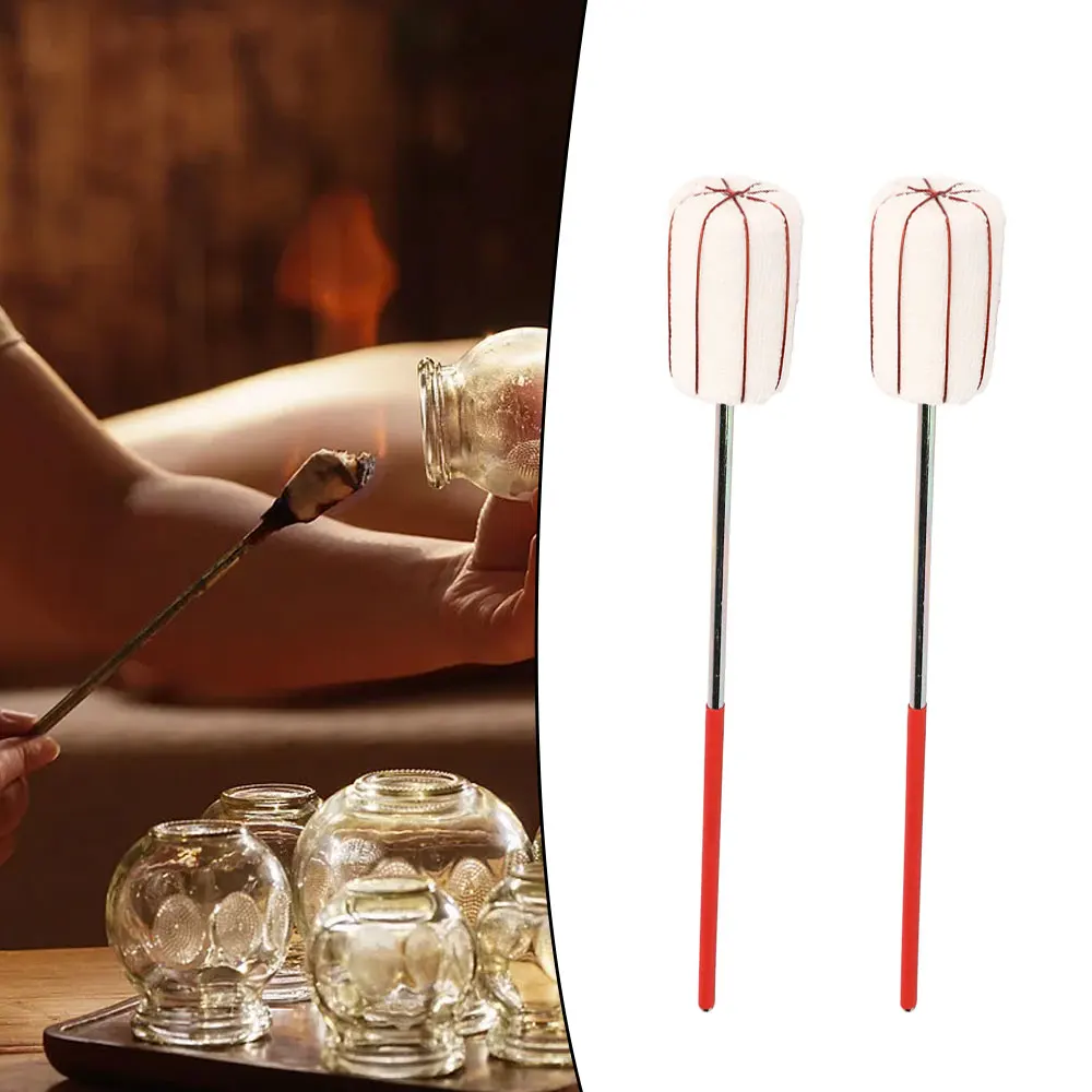 Fire Cupping Stick Cupping Torch Reusable Stainless Steel Cupping Ignition Rod for Beauty Salon Massage Foot Bath Shop
