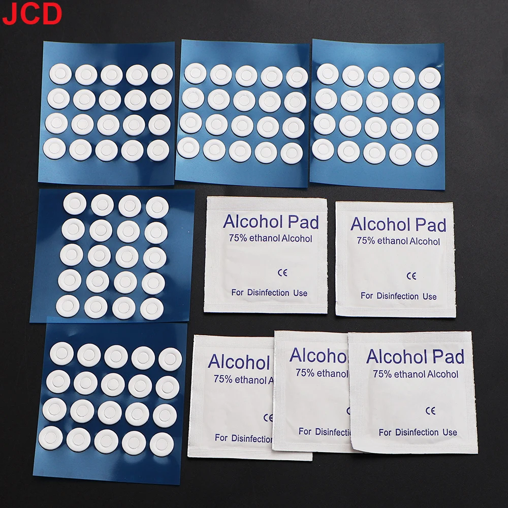 20/40/60 قطعة 10 مللي متر الماوس حافة منحنية دائرة صغيرة نقطة القدم ملصق وسادة للقدم لتقوم بها بنفسك دونات ماوس ملصق قوس حافة العالمي القدم ملصق #2