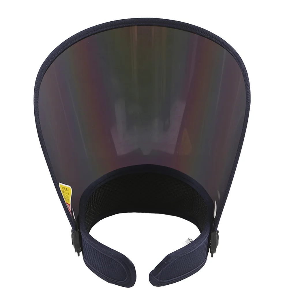 Adjustable Black Sun Visors Sports Visor Cap for Outdoor Activities and Travel UV Protection and Lightweight Design