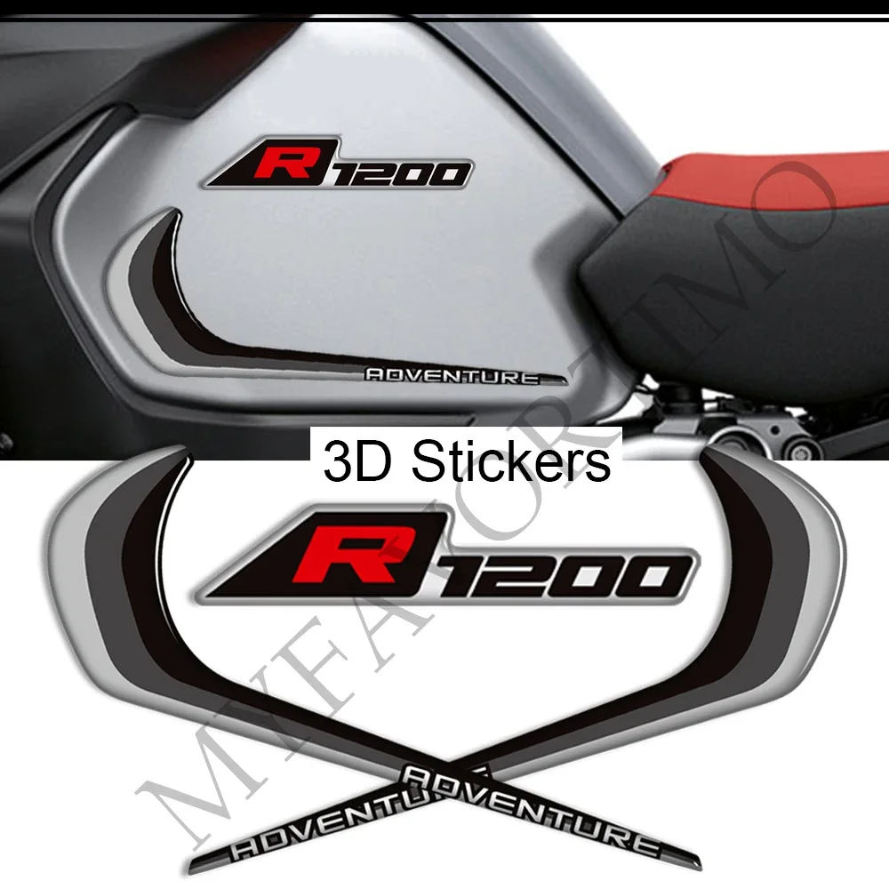 

For BMW R1200GS R 1200 GS GSA ADV Adventure Motorcycle Tank Pad Side Grips Gas Fuel Oil Kit Knee Protector Stickers Decals