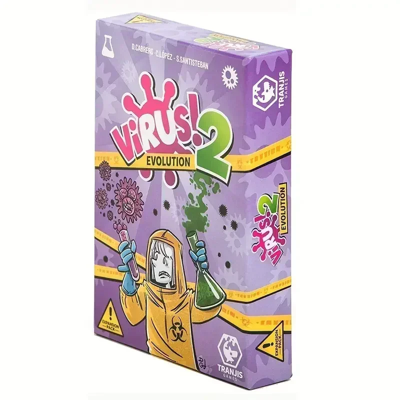 Virus 2 - The Contagiously Fun Card Game - Spanish Version - Perfect for Family and Party Fun - Green