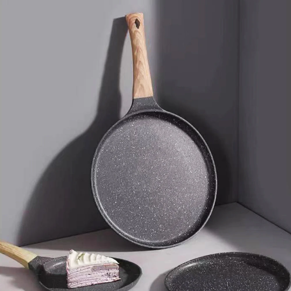 10 Inch Frying Pan Steak Pancake Nonstick Cook Breakfast Bakeware kitchen Home Gas Stove Omelette Pot Egg Steak skillet Saucepan