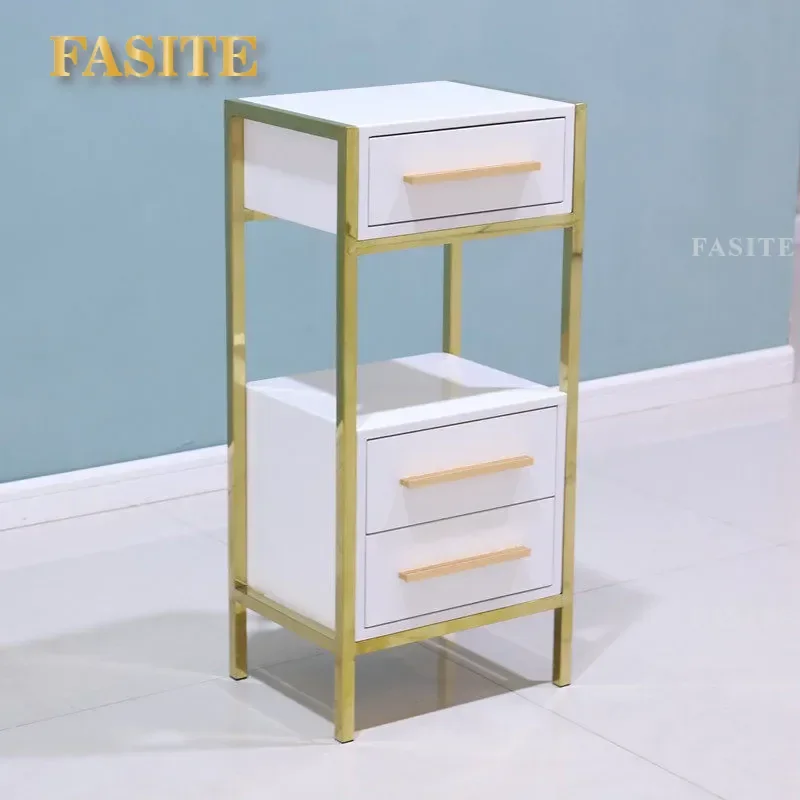For Barber Shop Tool Cabinet Haircut Work Counter Hairdressing Products Floor Storage Unit Special Organizer Durable