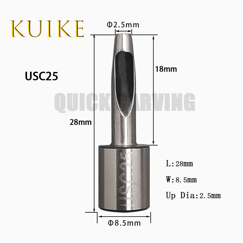 10 قطعة EMMA اللكم سكين HSS لكمة بت الجلود اللكم سكين 0.8 مللي متر 1.2 مللي متر 1.5 مللي متر USC ثقب اللكم آلة قطع الملحقات #3