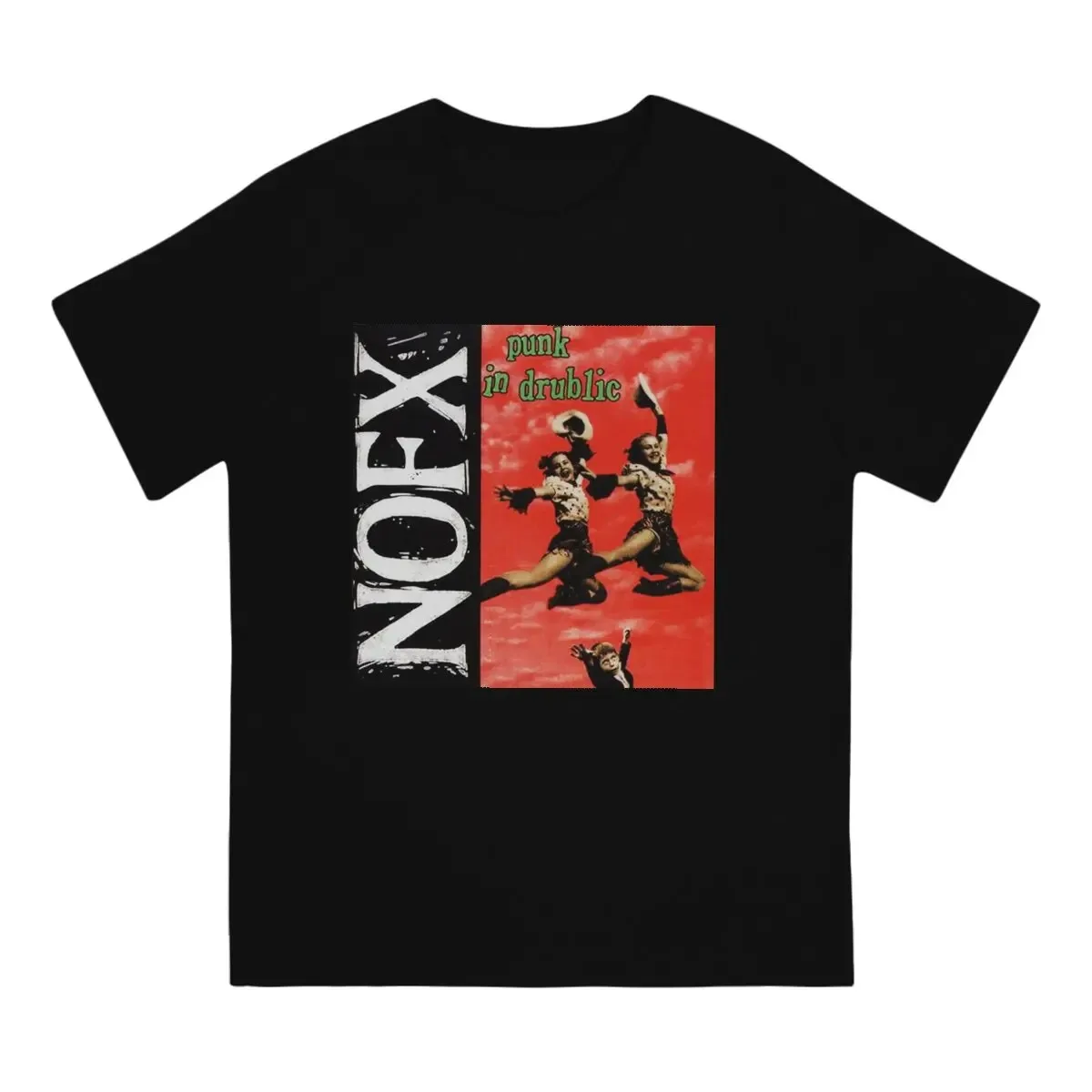 Men\'s T-Shirt New Art NOFX Funny Cotton TShirt Short Sleeve Music Band TShirt Crew Neck Clothes Summer Fashion Printing Clothing