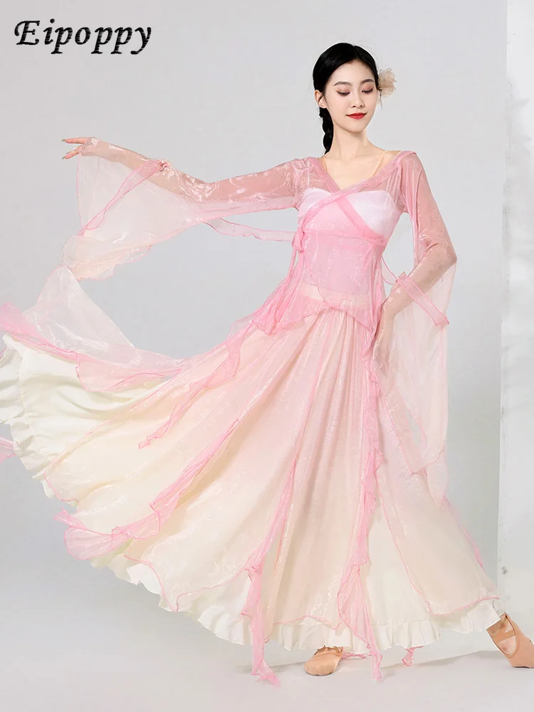Classical dance big skirt performance costume