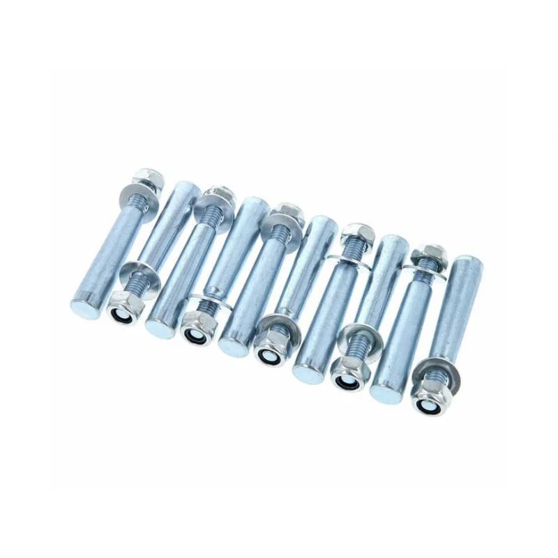 10Pcs Steel Bolt Set Global Aluminum Truss Pin with S-Nut F31-44 With M8 Threads And U-Washer & With Self-Locking Nut For Conica