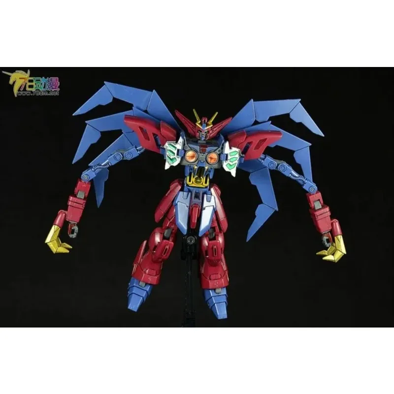 BANDAI Echte Mobiele Nieuwe Eeuw Gundam X Assemblagemodel 1/144 10 NRX-0013-CB Visago Destroyer Gundam Collectibles Gift