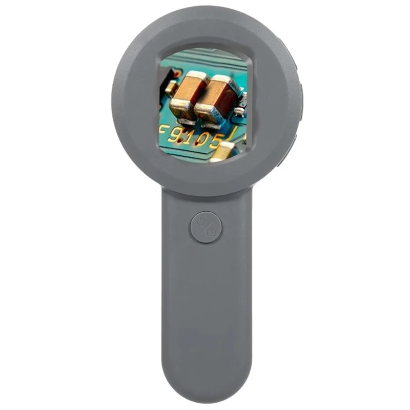 NEW-2Inch Digital Microscope 100X Zoom Magnifying Glass with Light Coin Magnifier with 2 Color Light Mode