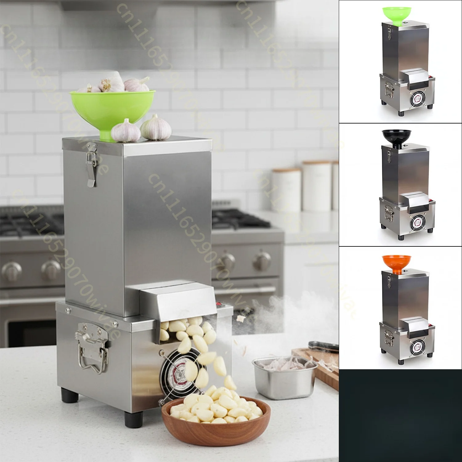 Electric garlic peeling machine, factory direct commercial automatic garlic peeling machine catering garlic peeling equipment