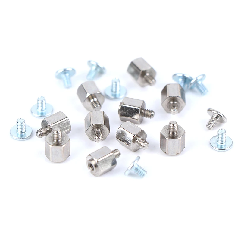 10Set Hand Tool Mounting Stand Off Screw Hex Nut For A-SUS M.2 SSD Motherboard