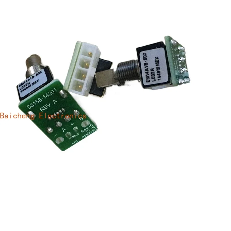 1PCS Optical encoder 32 fixed-point pulse number EM14A1B-502-L032N with circuit board holder