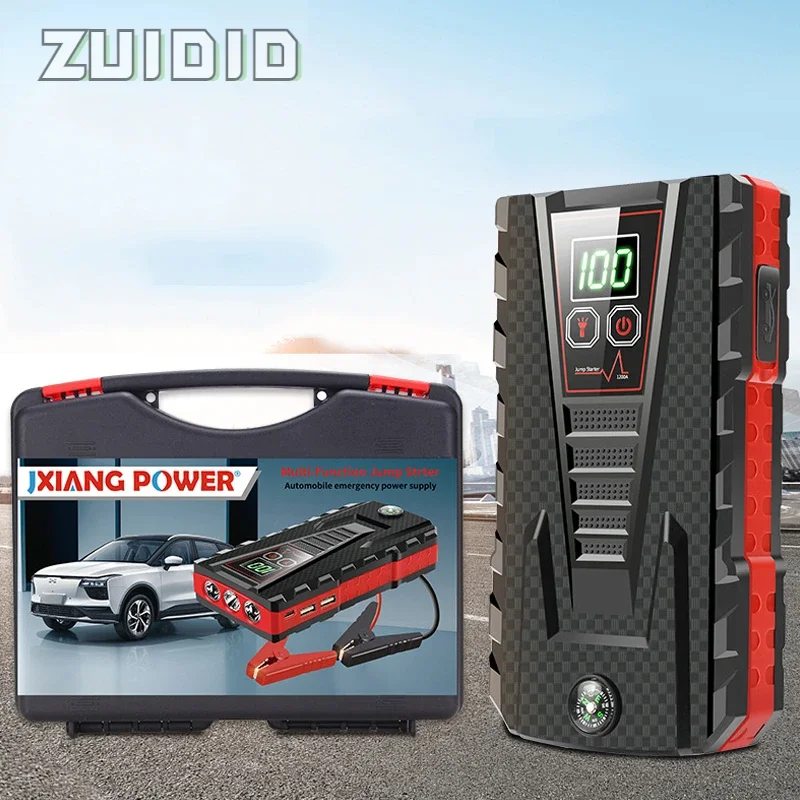 

22000mAh Car Jump Starter Portable Power Bank 12V Starting Device Petrol Diesel Car Emergency Booster Charger Articles For Cars