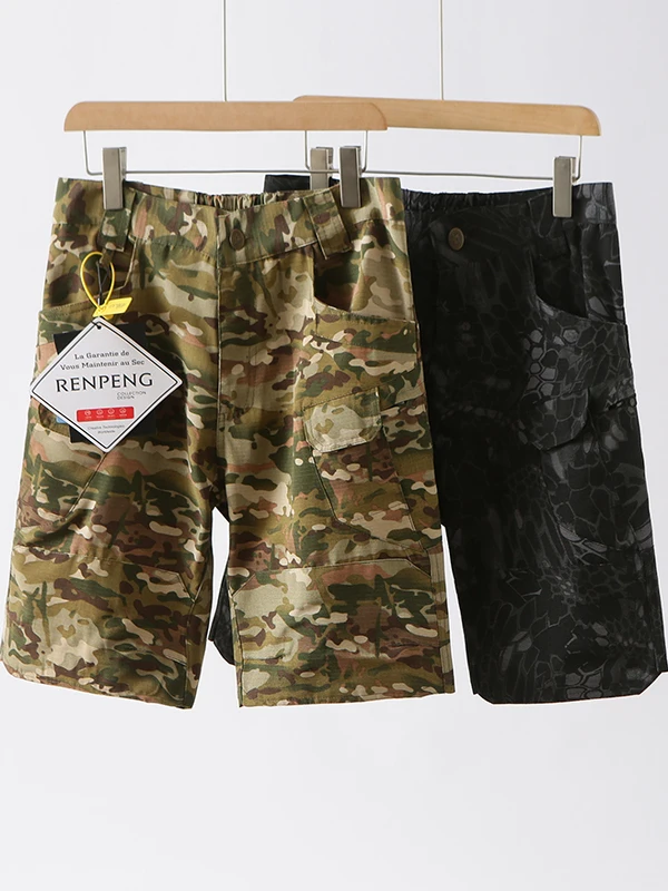 

X7 Tactical orts 0 kets Waterproof Wear-Resistant Spring Summer Outdoor Camouflage Workwear Pants Faionable Straight Leg