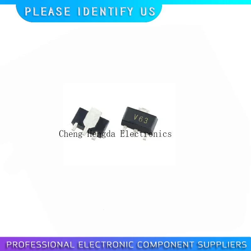 New Original GVA-63+ SOT-89 V63 0.01-6GHz Monolithic Amplifier Mini