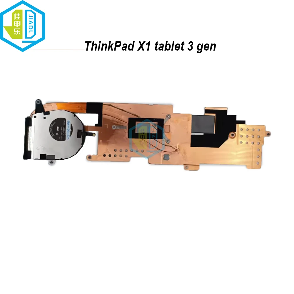 

Laptop CPU Cooler Cooling Heatsink Fan Module For Lenovo Thinkpad X1 Tablet Gen 3rd 01AW891 01AW892 ND65C11-17A16 AT148001DT0