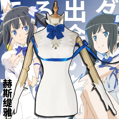 Anime To seek encounter in the underground city  are you wrong about it Hestia Vesta Ἑστία Women Cosplay Costume