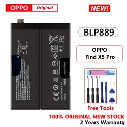 100% New Original BLP889 Battery For OPPO Find X5 Pro X5Pro Replacement Batteries With Free Gifts
