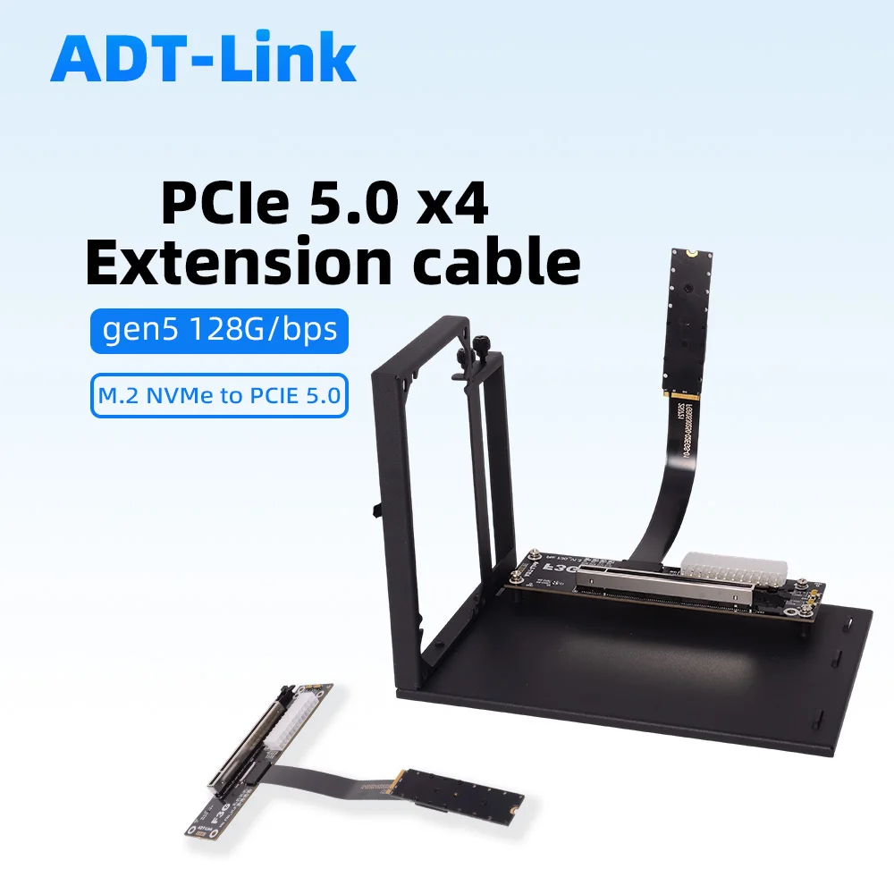 

eGPU M.2 NVMe M Key GPU Dock PCIe 5.0 x16 High Speed External Video Graphics Card for F3G Notebook PC Laptop ITX STX Intel NUC