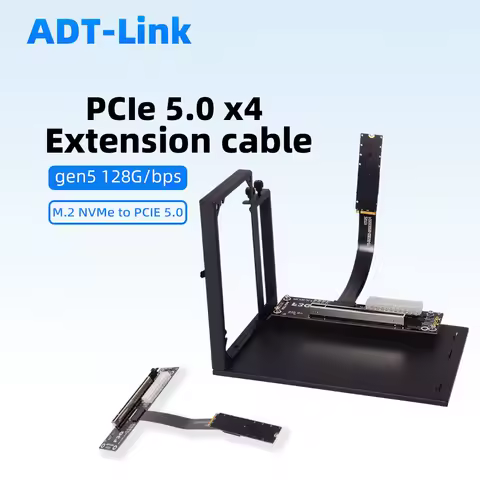 eGPU M.2 NVMe M Key GPU Dock PCIe 5.0 x16 High Speed External Video Graphics Card for F3G Notebook PC Laptop ITX STX Intel NUC