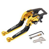 CNC retractable adjustable lever brake clutch handle lever with parking lock For Yamaha For XMAX300 400 250 2016-2022