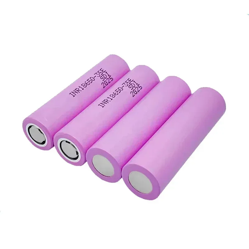 Gratis Levering Van 100% Originele Oplaadbare Batterij 18650 3500Mah 3.7V 25a Ontlading Inr18650 35e 3500Mah 18650 Lithium-Ion