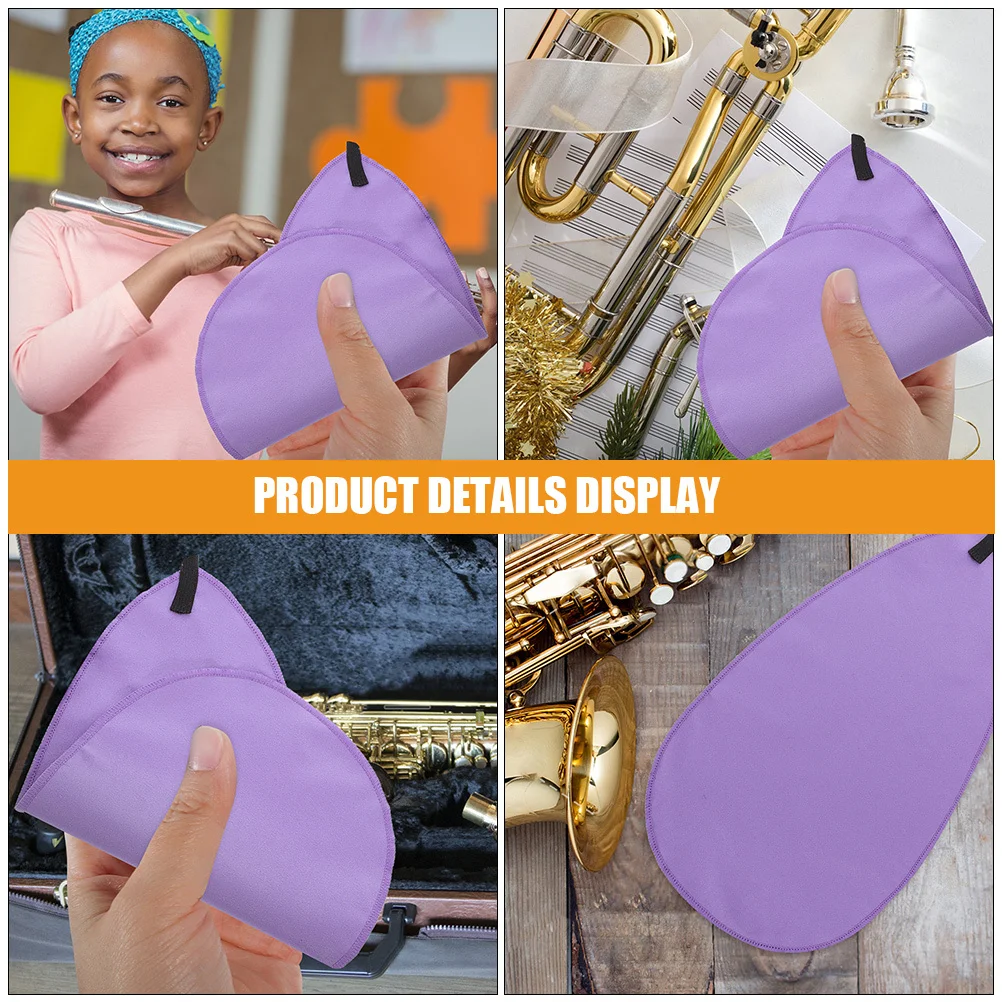 

4 Pcs Cleaning Cloth Clarinet Flute Care Kit Maintenance Tools Accessories Cotton
