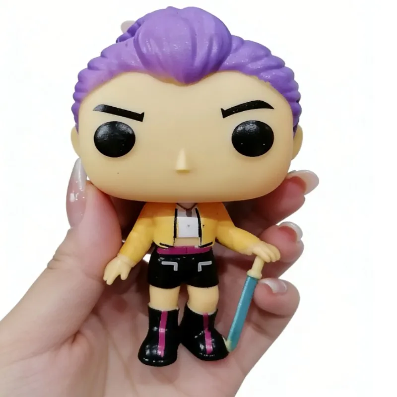 Anime Demon Hunters Rumi POP Collectible - شخصية KPop المحدودة مع لعبة Sussie Demon Sayer