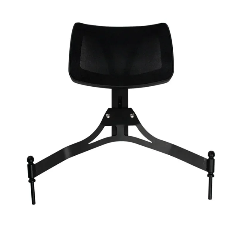 Beauty Aluminum Director Makeup Chair Headrest Portable Professional Artist Lightweight in Black Color