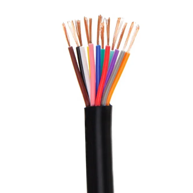 Factory Price Home Lighting Cable 12 Cores 1.0 Square Millimeter Visual Cable