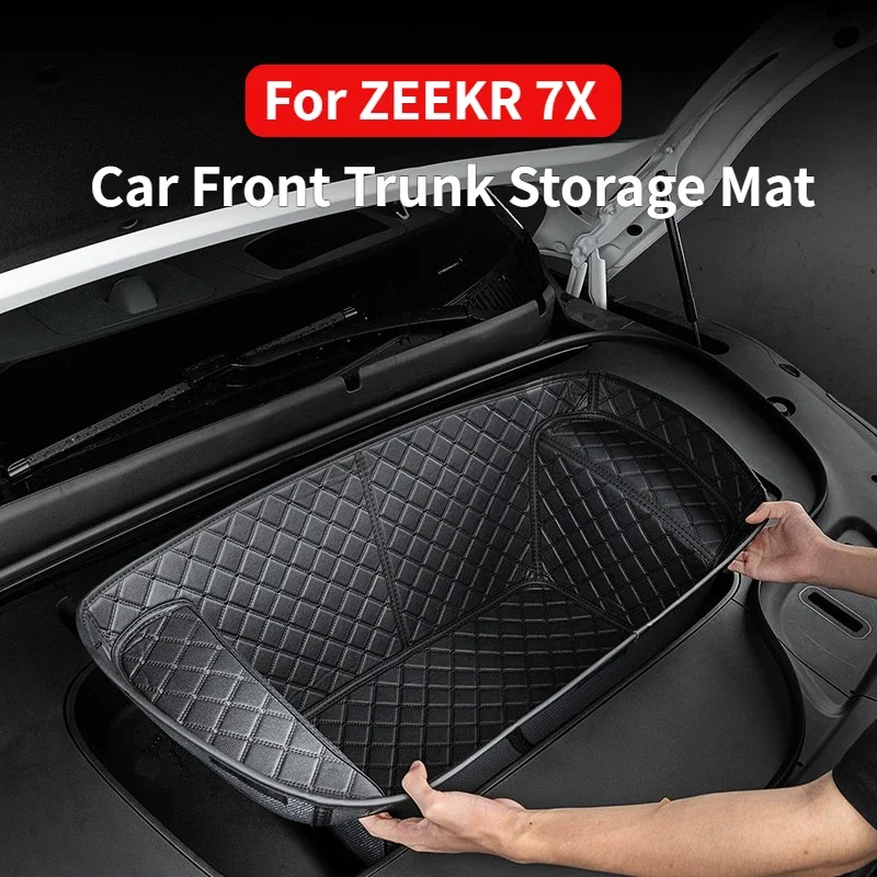 

For ZEEKR 7X 2025 Front Trunk Storage Mat Car Head Compartment Storage Mats Automobile Anti-fouling Protective Pad Accessories