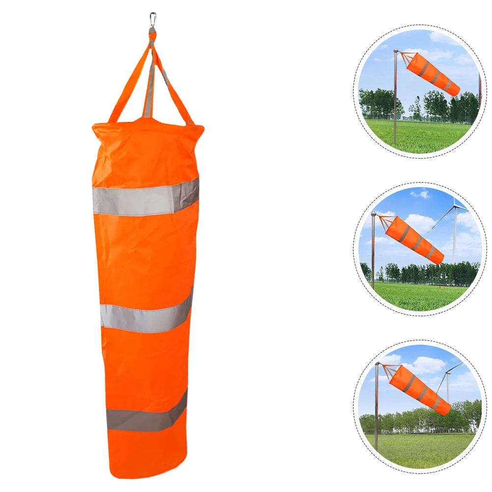 

2pcs Waterproof Windsock Outdoor Garden Decoration Reflective Wind Direction Indicator for Yard Lawn Meteorology Agriculture