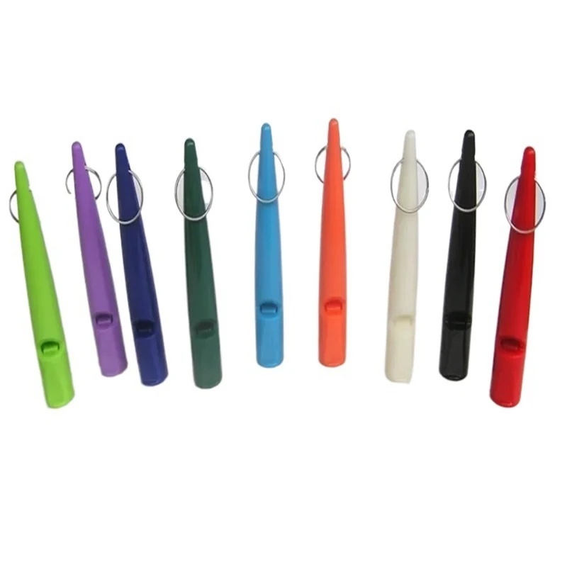 20PCS 8cm size Dog whistle Pet Training  Plastic Whistle