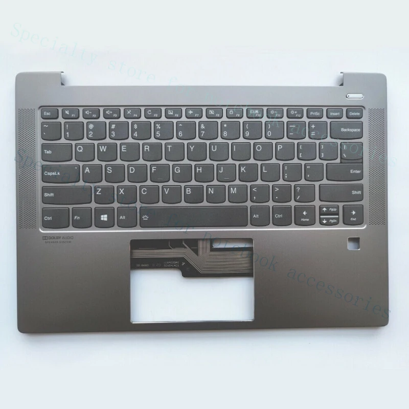 

Новая клавиатура с подставкой для рук A+ для Lenovo Ideapad S540-14IWL 14IML 14API, серая