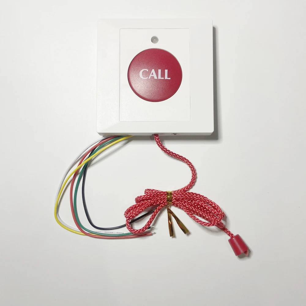 10 PCS Emergency Alarm Button NC NO Output Signal Options With LED Rope Style Pull To Alarm Panic Calling Auto Restoration