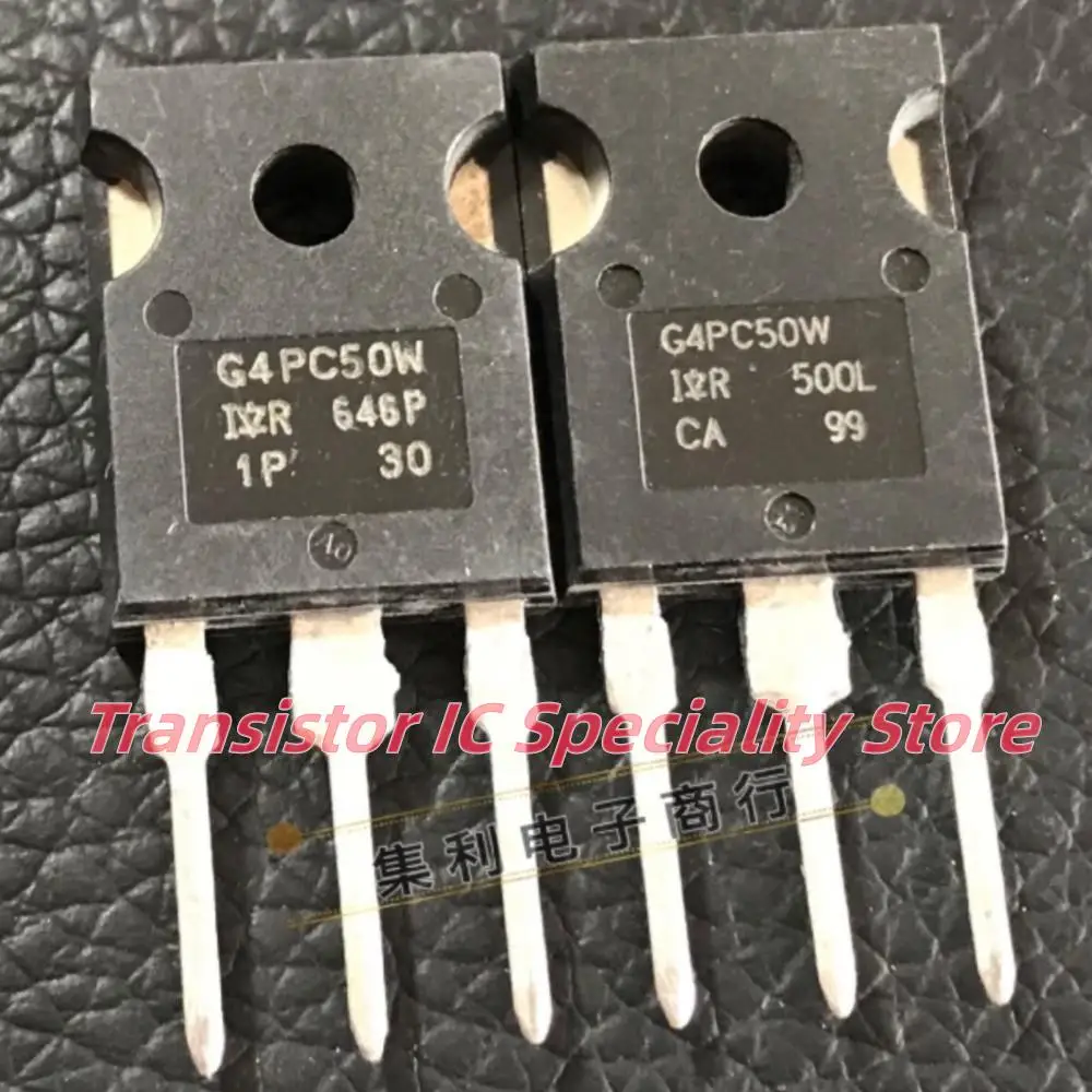 5PCS-10PCS  G4PC50W IRG4PC50W  IGBT TO-247 27A 600V IN STOCK QUICKLY SHIPPING Best Quality