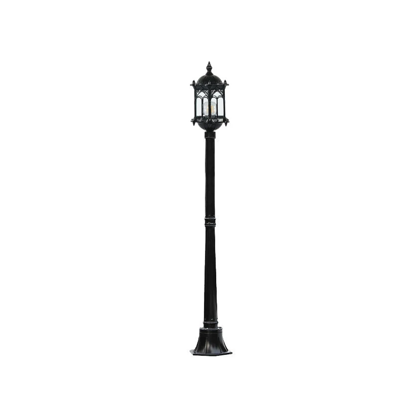 (≈ 1.8MM) European Outdoor Waterproof Path High-Pole Lamp Aluminum Die-Cast Villa Lamp Lawn Lamp Street Lamp Landscape Lamp