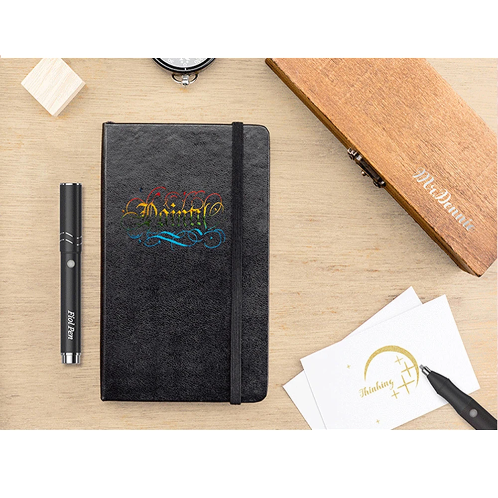 Heated Foil Stamping Pen Writing and Painting on Leather Business Card Gift Box Plastic Wood Personal Signature USB Charging