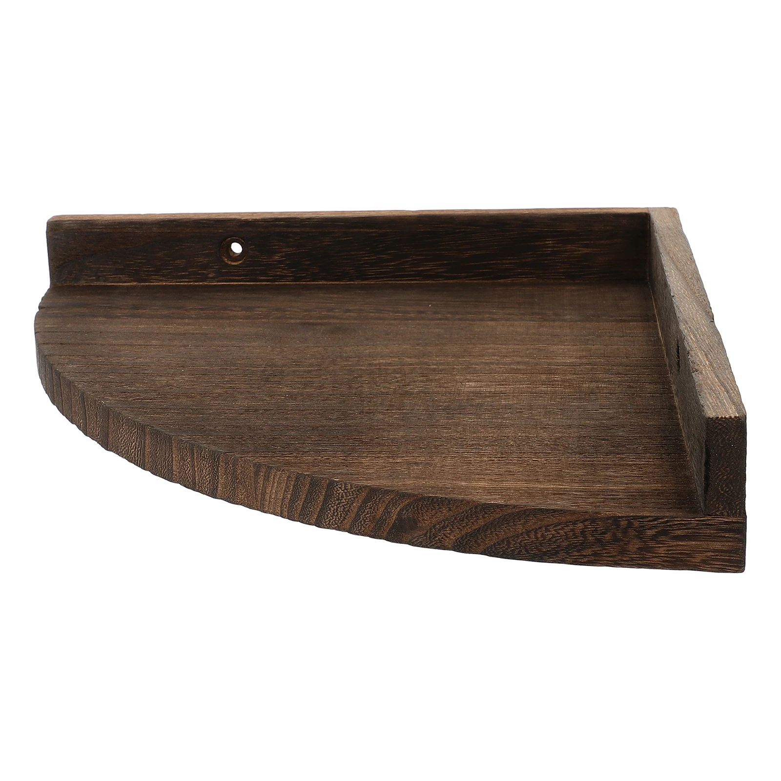 

Triangle Shelf Book Floating Wall Triangular Bracket Shelves Corner Stand Bedroom Wood Display Bookshelf Mount