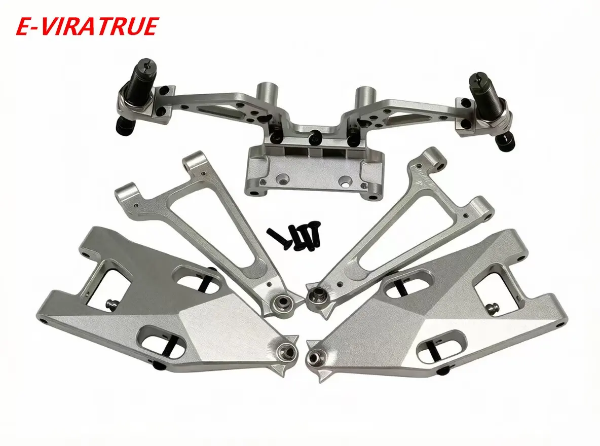 E-VIRATRUE 7075Alu Shock Tower/Mount/Upper&Lower Arms For Losi Super Baja Rey 2.0 1/6