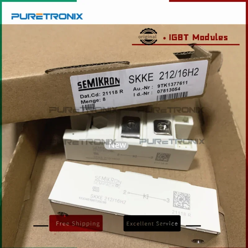 SKKE212/16H2 وحدة الطاقة SKKE212/16 H2 الأصلية الجديدة