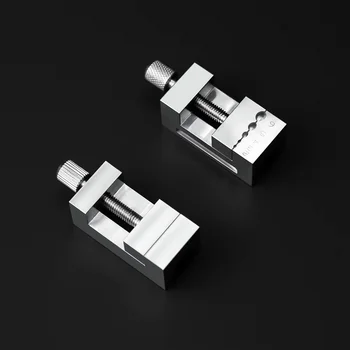 다기능 스테인레스 스틸 마이크로 클램핑 바이스 마이크로 클램핑 도구 정밀 공작물 유지 관리에 적합한 미니 바이스