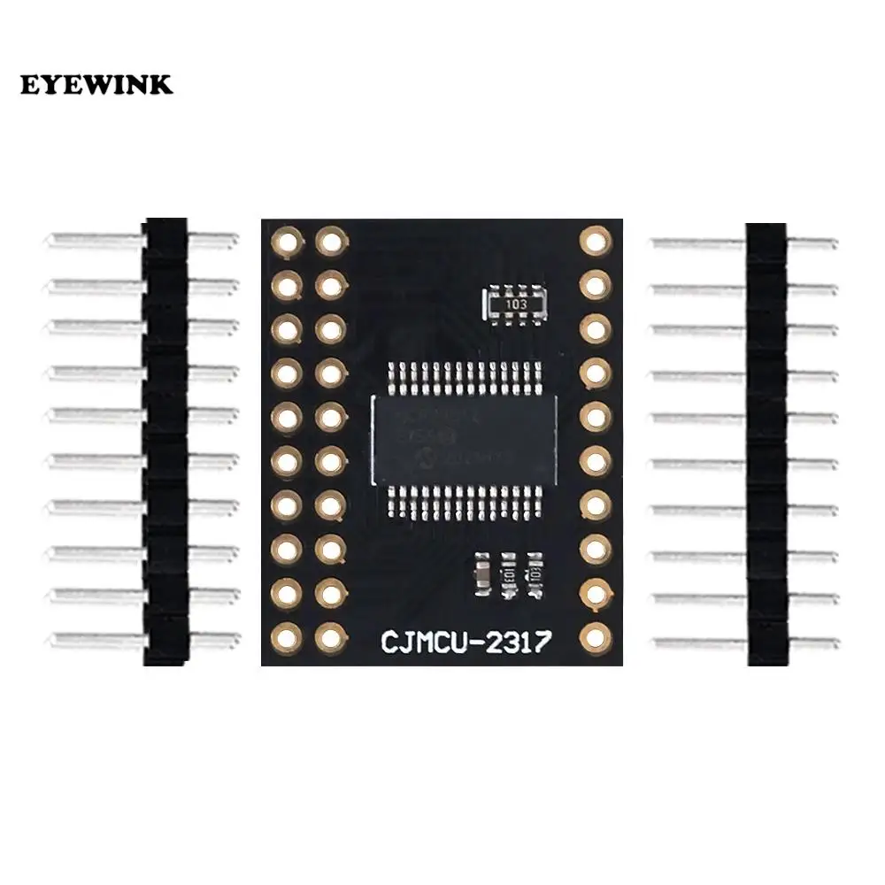 MCP23017 Serial Interface Module IIC I2C SPI MCP23S17 Bidirectional 16-Bit I/O Expander Pins 10Mhz Serial Interface Module