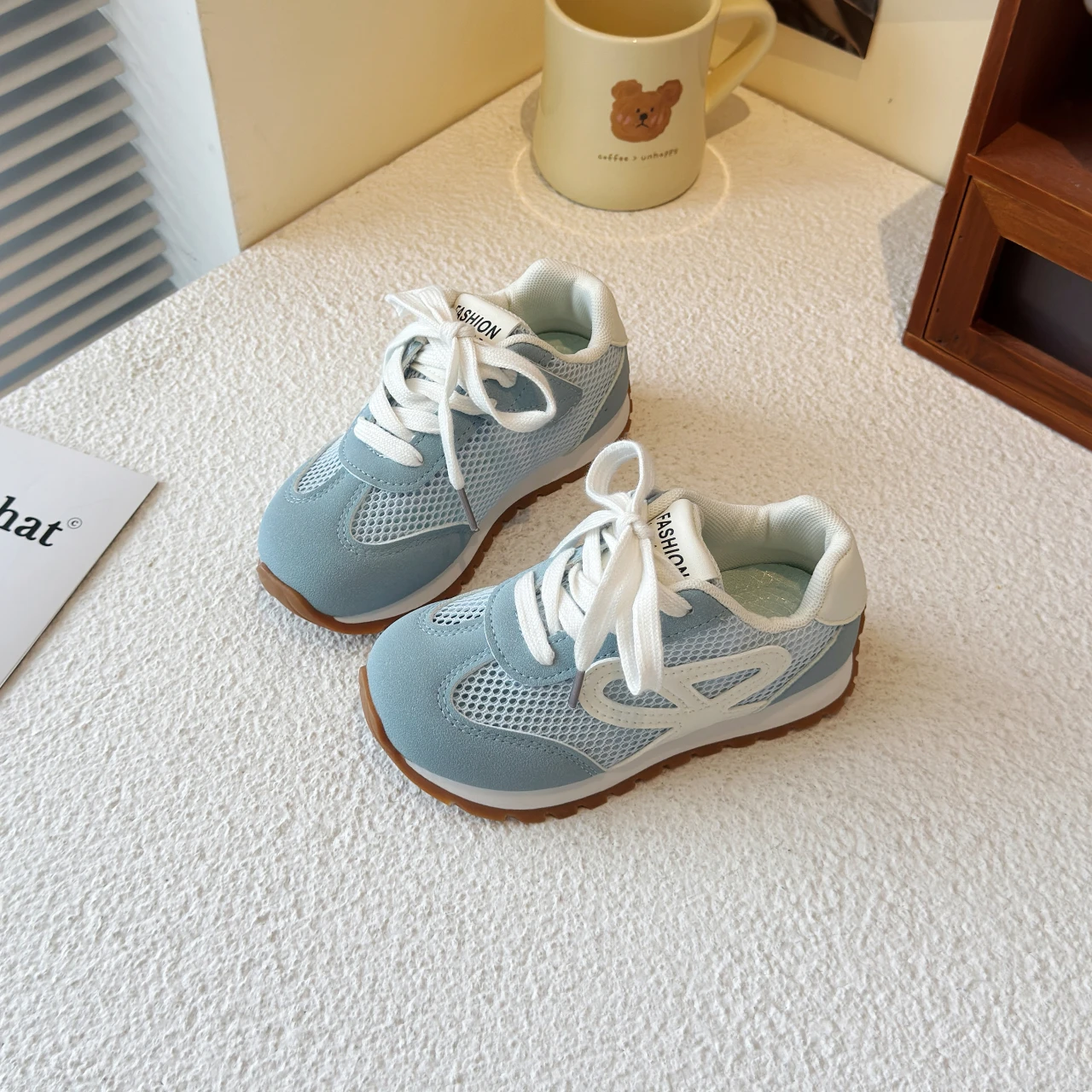 Boys Girls Low Top Comfortable Sports Shoes for Spring Autumn German Training Childrens Anti-Slip Soft Sole Casual Sneakers