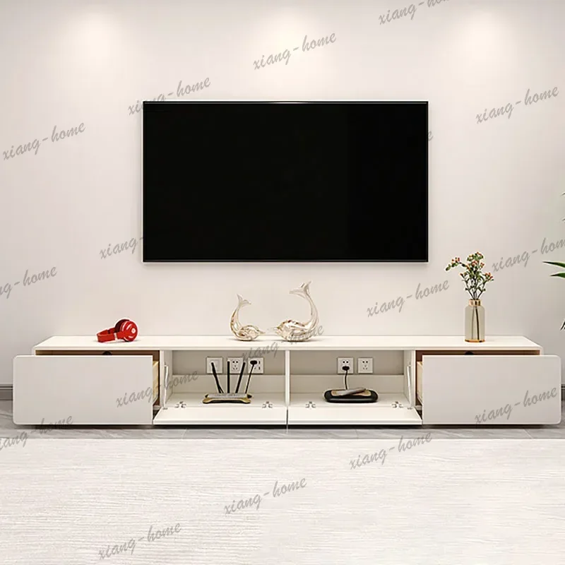 Factory Direct Elegant Premium Tv Stands Designer Multifunctional Wabi Sabi Glamour Tv Stands European Retro Meubles Télévision