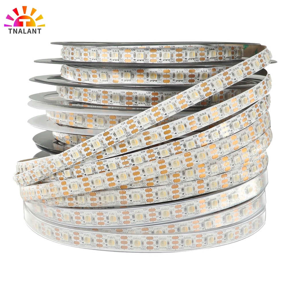 5M LC8816E SK6812 RGBW Individually Addressable 60/120Leds/m Led Strip 5050SMD RGBWW 4 IN 1 Smart Led Lights IP30 65 67 DC12V